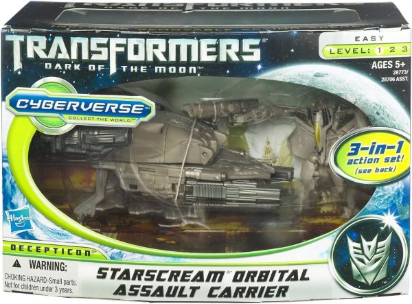 Transformers: Dark of the Moon - Cyberverse - Starscream Orbital Assault Carrier [並行輸入品]