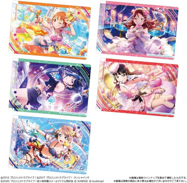 ラブライブ！スクールアイドルフェスティバルALLSTARS ウエハース (20個入) 食玩?ウエハース（焼菓子）1枚 (ラブライブ！シリーズ) - 画像 (4)