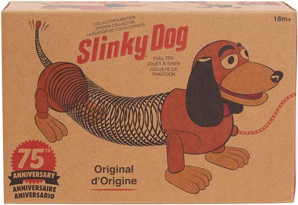 ディズニー ピクサー『 トイ?ストーリー 』 レトロ スリンキー ドッグ プルトイ/Disney PIXAR TOY STORY SLINKY DOG PULL TOY 映画 人形 グッズ [並行輸入品] - 画像 (3)