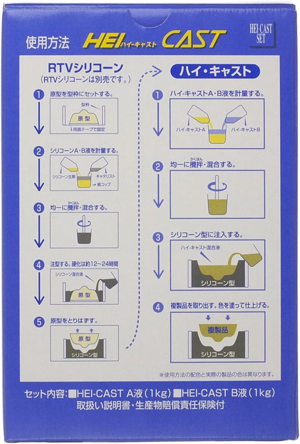 ハイキャスト 2Kgセット アイボリー