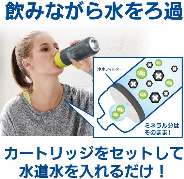 ブリタ 交換用カートリッジ マクストラプラス ピュアパフォーマンス 4個セット ボトル型 浄水器 アクティブ セット 【ブリタジャパン正規品】 - 画像 (4)