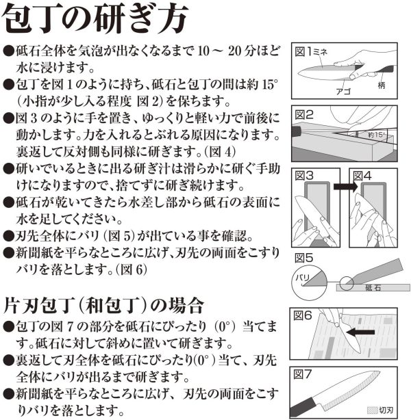 貝印 KAI コンビ 砥石セット (#400?#1000) AP0305 - 画像 (7)