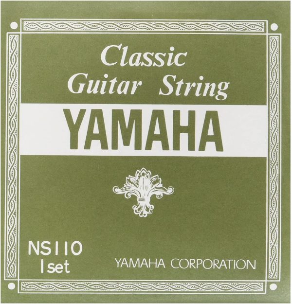 ヤマハ YAMAHA クラシックギター用セット弦  1弦から3弦はナイロン、4弦から6弦は細いナイロン状のものに金属を巻いたシルバーワウンド - 画像 (2)