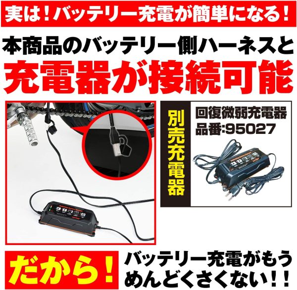 デイトナ バイク用 USB電源 5V/2.1A バッテリー接続 常時通電 USB-A 1ポート 93039