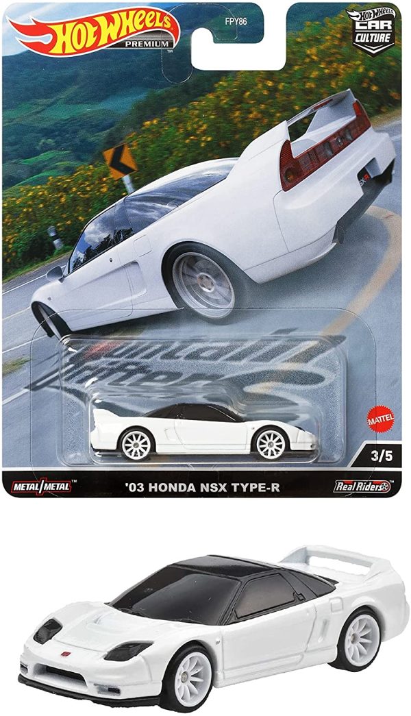 ホットウィール(Hot Wheels) カーカルチャー マウンテン?ドリフターズ '03 ホンダ NSX-R TYPE-R 【3才~】 HCK00 ホワイト - 画像 (2)