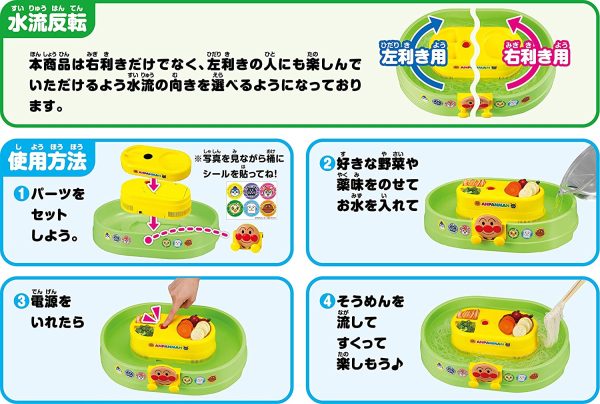 アンパンマン たべっ子流しそうめん - 画像 (6)