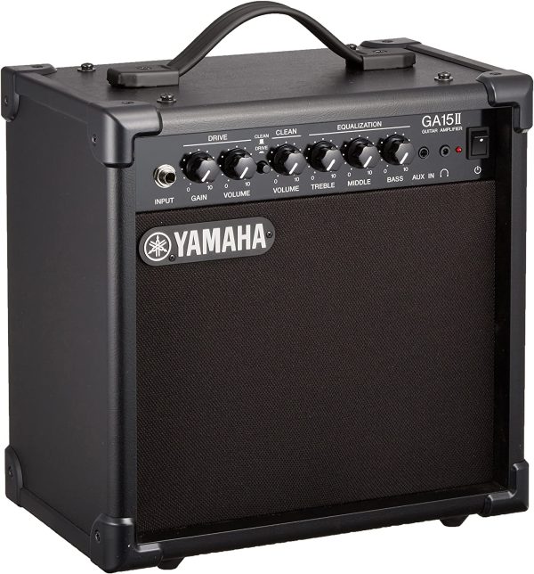 ヤマハ YAMAHA ギターアンプ  ドライブ&クリーンの2チャンネル仕様 練習用に最適な小型アンプ Aux in機能を使ってセッション形式での練習が可能 ヘッドホン端子付き - 画像 (2)