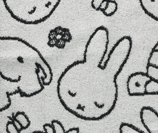 丸眞 ハンドタオル miffy ミッフィー ミッフィーといっしょに 綿100% 抗菌防臭加工 5805017500 - 画像 (3)