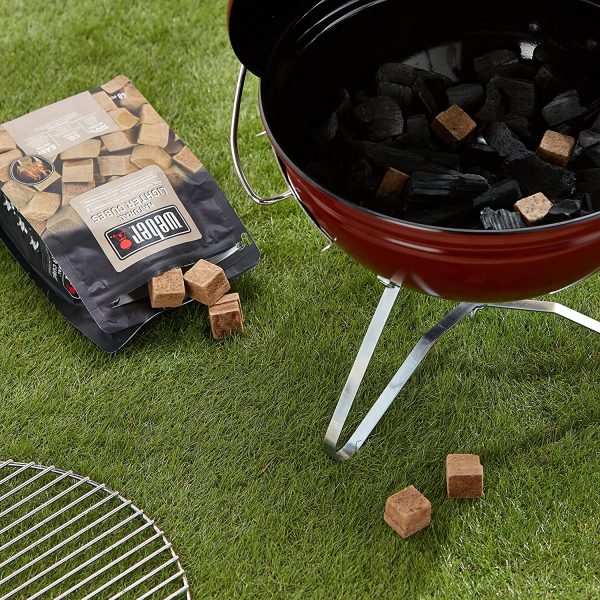 ウェーバー(Weber) バーベキュー コンロ BBQ グリル 着火剤 100%天然素材点火キューブ 48個入(一回あたりたったの33円) 【日本正規品】 - 画像 (3)